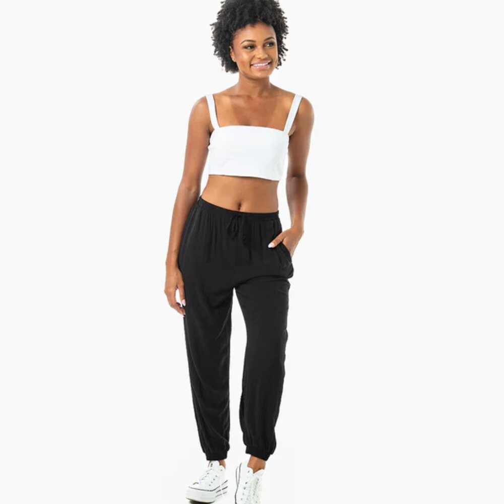 Black Bundle: Jumpsuit + Miami Jogger + Savannah Harem Pants - Picture 10 of 12